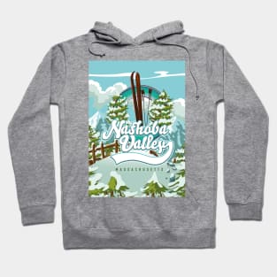 Nashoba valley westford, massachusetts ski poster Hoodie